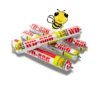 Four sausageof WD886 Silicone Sealant for Cladding - Damp & UV Shield, featuring WD Sealant's Brand Bee Engineer logo on top of one of the four sausages of sealant.