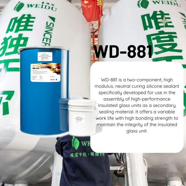 Weidu WD 881 Silicone Sealant for Insulating Glass (3)