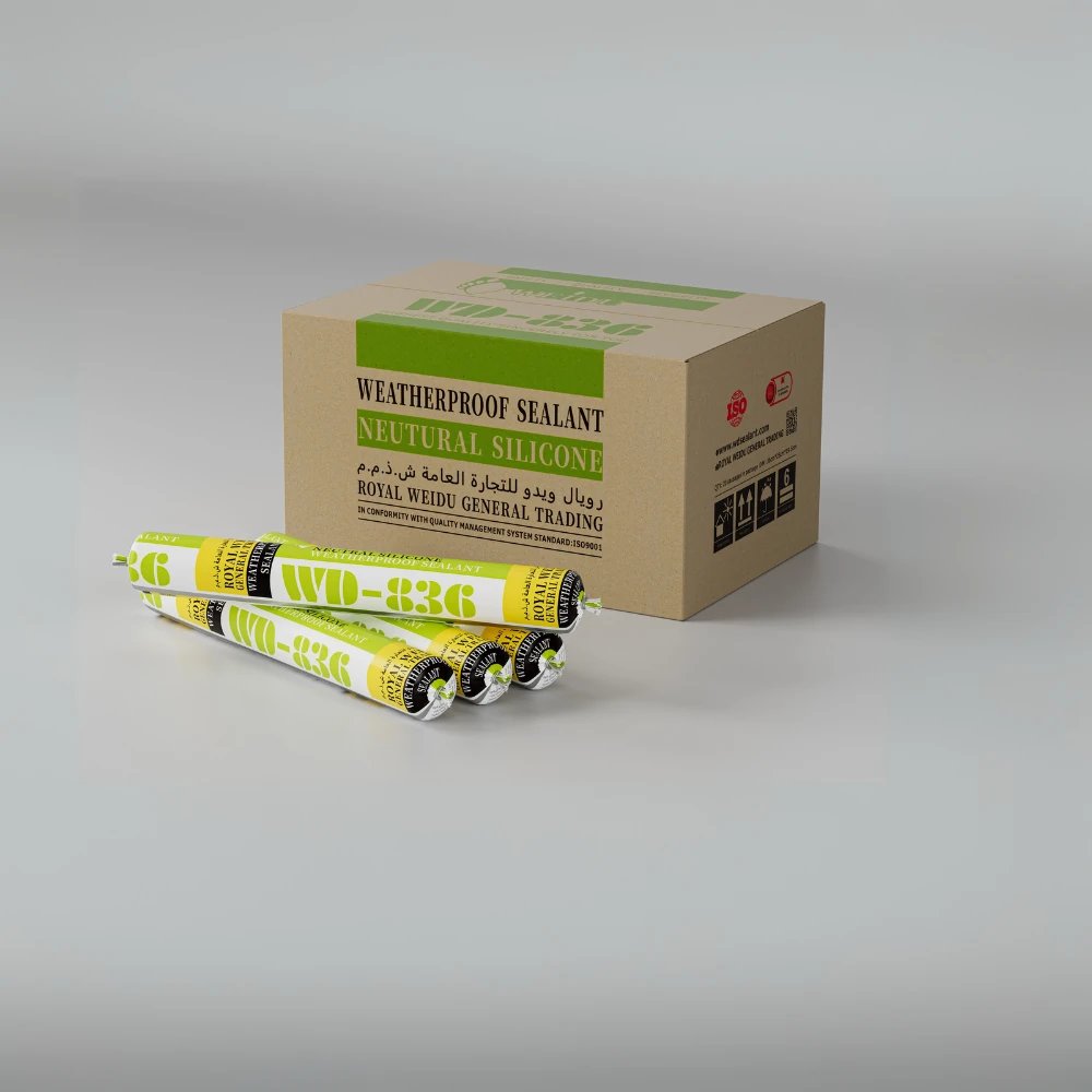 WD836 SR silicone sealant combines the convenience of easy application with exceptional resistance to UV rays and heat.