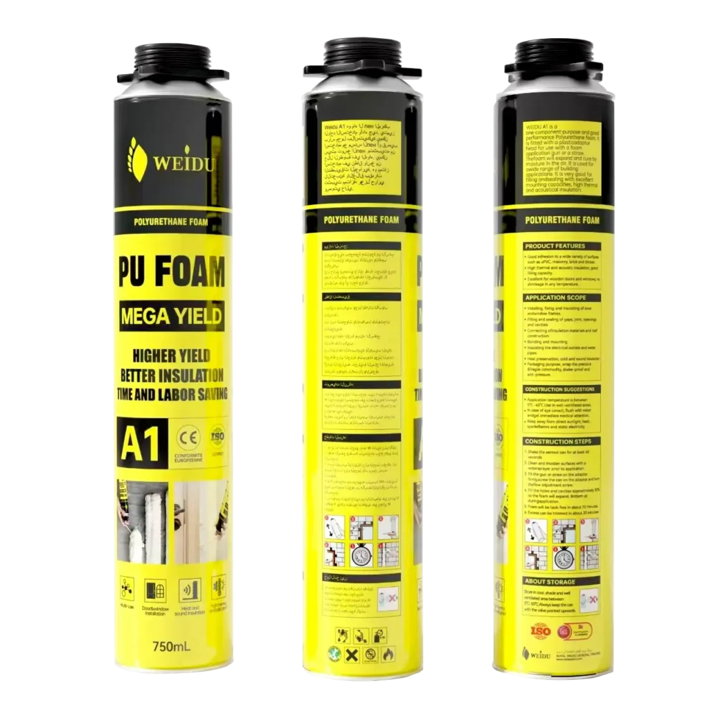 Polyurethane foam Can LabelPU Foam Can Label