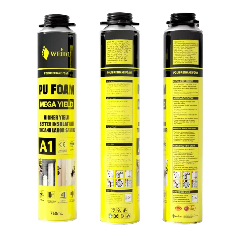 Polyurethane foam Can LabelPU Foam Can Label