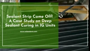 Sealant Curing Case Study