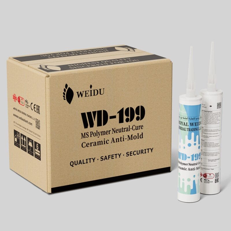 crystal clear ms polymer sealant packing