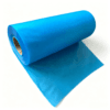 A single roll of blue-tinted EVA interlayer film for architectural glass.