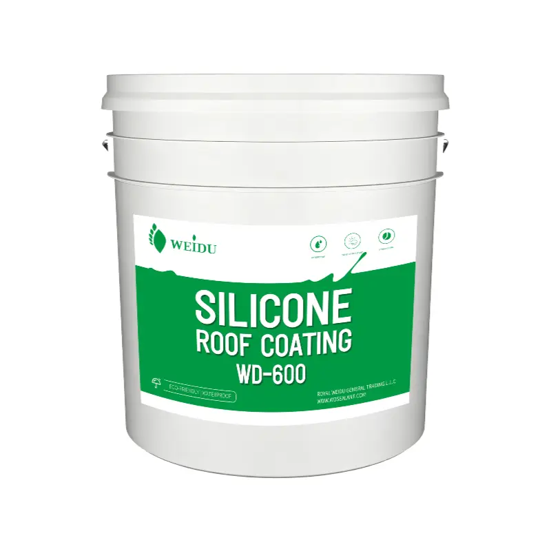 WD-600 Silicone Waterproof Roof Coating