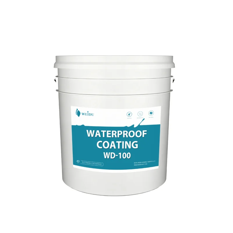 WD-100 MS Polymer Waterproofing: Solvent-Free Coating for Concrete & TPO Roofs